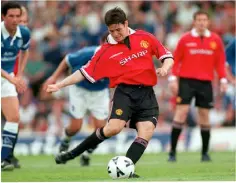  ??  ?? ALL OVER NOW: Philip Mulryne in his Manchester United days