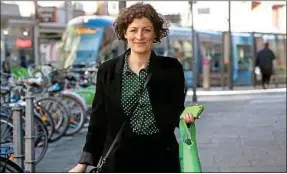  ??  ?? Jeanne Barseghian pourrait devenir la première maire écologiste de Strasbourg.