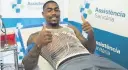  ??  ?? FIT TO SIGN Malcom passes medical