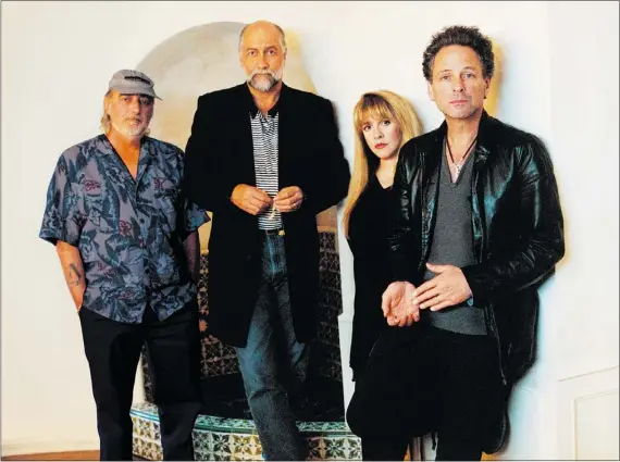  ??  ?? Have you heard the Rumours? Actually, it’s all factual. Fleetwood Mac’s May 19 show at Rogers pays tribute to Rumours, the band’s 11th LP.