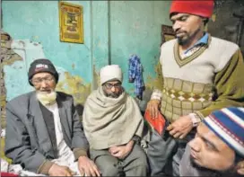  ??  ?? Habib Ansari, father of Mohammed Alim Ansari who died during the December 20 protests against the Citizenshi­p Amendment Act, at his residence in Meerut on Wednesday. BIPLOV BHUYAN / HT PHOTO