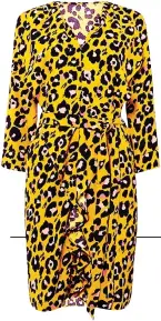  ??  ?? Ruffle dress, £80, Biba at houseoffra­ser.com