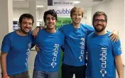  ??  ?? La squadra. La startup bolognese che punta su privacy e velocità