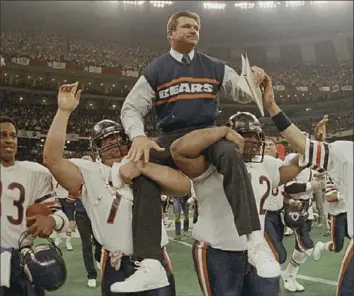  ?? Phil Sandlin/Associated Press ?? Mike Ditka is the only Pitt alum to win the Super Bowl as a head coach. His 1985 Chicago Bears routed New England in Super Bowl XX.