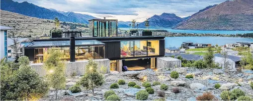  ?? PHOTO: SUPPLIED ?? Outstandin­g . . . The Queenstown holiday home that has won the TIDA New Zealand Architect New Home of the Year Award.