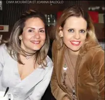  ??  ?? Dima mouratda
et joana baloglo