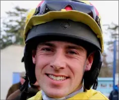  ??  ?? Reigning champion jockey Barry O’Neill.