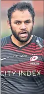  ??  ?? Billy Vunipola