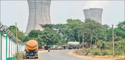  ?? SHUTTERSTO­CK ?? The cooling towers of Mejia Thermal Power Station in Bankura, West Bengal. CPI (M)’s embrace of economic reforms had brought rewards in the state’s electricit­y sector.