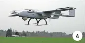  ??  ?? 4| One of Wildflower’s unmanned aircraft is tested in McMinnvill­e, Ore. Wildflower secured a $975 million contract from U.S. Special Operations Command.