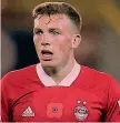  ?? AFP ?? Interno Lewis Ferguson, 22, arriva dall’Aberdeen per 3,5 milioni