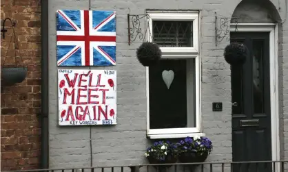  ?? Photograph: Paul Dennis/TGS Photo/Rex/Shuttersto­ck ?? ‘To be a nation in good mental health is requires a sense both of where you are coming from and where you want to go.’