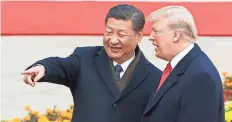  ??  ?? Chinese President Xi Jinping’s relationsh­ip with North Korea has frustrated his U.S. counterpar­t, Donald Trump. POOL PHOTO FROM GETTY IMAGES
