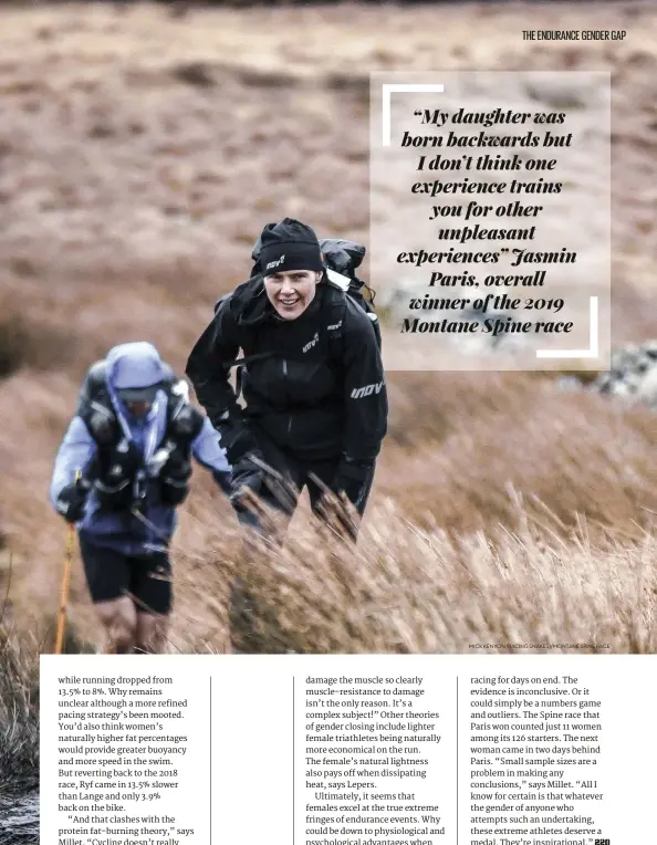  ?? MICK KENYON (RACING SNAKES)/MONTANE SPINE RACE ??