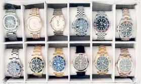  ??  ?? ↑
The gang stole valuable jewels and watches, valued at about Dhs13 million.