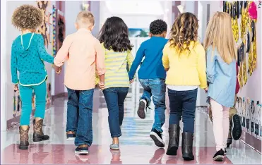  ?? Picture: GETTY ?? DAMAGING: NHS questionna­ire is asking young children about their sexual identity