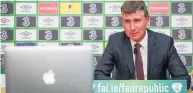  ??  ?? Stephen Kenny has faced some tricky questions