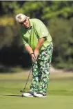  ?? D. Ross Cameron / Special to The Chronicle 2019 ?? The event will be less colorful without John Daly, a diabetic.