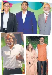  ?? PHOTOS:DEEPAK GUPTA ?? Muzaffar Ali
Vandana and Navneet Sehgal