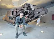  ??  ?? Philippe Gorczynski, who led the discovery of the tank in 1998