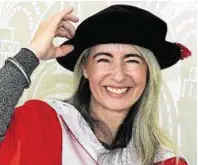  ??  ?? Dame Evelyn Glennie is an RGU honorary graduate