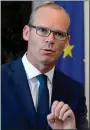  ??  ?? surprise: Minister Simon Coveney