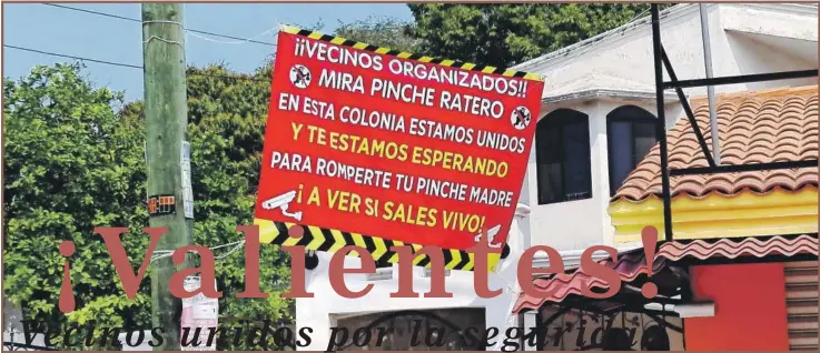  ??  ?? “¡No se vale! ¿Donde están las ciento y tantas patrullas acumuladas en el malecón, robando espacio? Revise, de una vuelta por las colonias a ver si encuentra una”, exclamaron