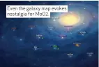  ??  ?? Even the galaxy map evokes nostalgia for MoO2.