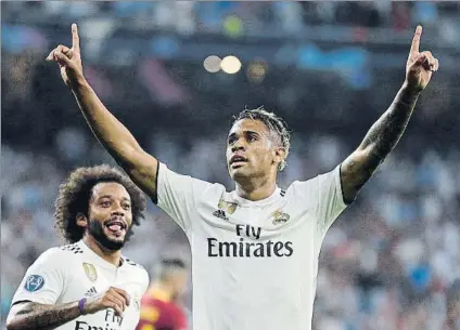  ?? FOTO: AP ?? Mariano, el sexto El catalán se sumó a la lista de goleadores del Real Madrid, que se eleva a seis y que han firmado los 16 goles del equipo