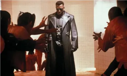  ?? ?? Implacable and massively ripped … Wesley Snipes in Blade. Photograph: PictureLux/The Hollywood Archive/Alamy