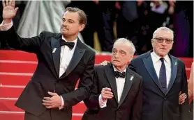  ?? Mondadori Portfolio/archivio Spaziani/rocco Spaziani ?? From 1920s Oklahoma to 2023 France, Leonardo Dicaprio, Martin Scorsese and Robert Deniro walk the red carpet to promote “Killers of the Flower Moon” at the Cannes Film Festival.