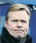  ?? TIM IRELAND / AP ?? Ronald Koeman