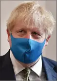  ??  ?? MUFFLED: Boris Johnson