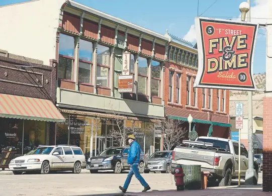  ??  ?? Salida has a historic downtown area that includes the F Street Five &amp; Dime store, which is a popular stop for visitors to the Chaffee County river town of 6,000 located about a twohour drive west of Pueblo.