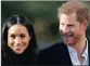  ??  ?? DESIGNED HER RING: Prince Harry and Meghan Markle.