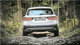  ??  ?? Niveau ist, was sich regulieren lässt – jedenfalls bei dieser E-Klasse, die das als Einzige neben dem Audi A6 Allroad quattro beherrscht.