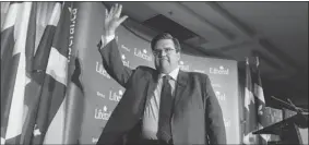  ?? TIM SNOW/ THE GAZETTE ?? Denis Coderre plans to make his announceme­nt after the Liberal leadership is settled.
