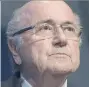  ??  ?? Sepp Blatter