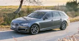  ??  ?? L’Audi A4 Avant quattro, pur leggerment­e cresciuta di dimensioni, è dimagrita di 120 chili