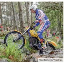  ?? Photo: Iain Lawrie, Trials Guru ??