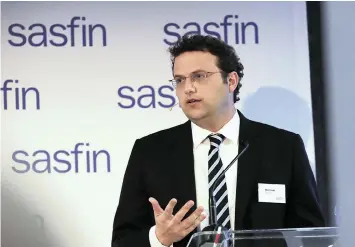  ??  ?? SASFIN Group chief executive Michael Sassoon presenting the company financial results at the company’s offices in Melrose, north of Johannesbu­rg. | SIMPHIWE MBOKAZI African News Agency (ANA)