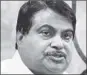  ??  ?? Nitin Gadkari