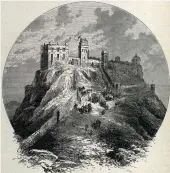  ??  ?? Edinburgh Castle, whose garrison commander John Stirling was captured by Douglas and his men