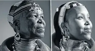  ??  ?? Nneile Nkholise as Esther Mahlangu (1935-)