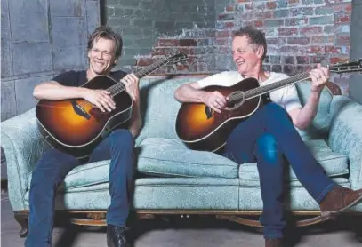  ??  ?? Kevin, left, and Michael Bacon are playing a 40-date summer tour this year.