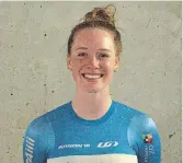  ?? IVAN RUPES ?? Ruby West of Dundas is racing at the prestigiou­s UCI Nations Cup at the Mattamy Cycling Centre in Milton. She’s in Thursday’s Team Pursuit.