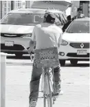  ?? MANUEL GUADARRAMA ?? “Se requiere control en los ciclistas”.