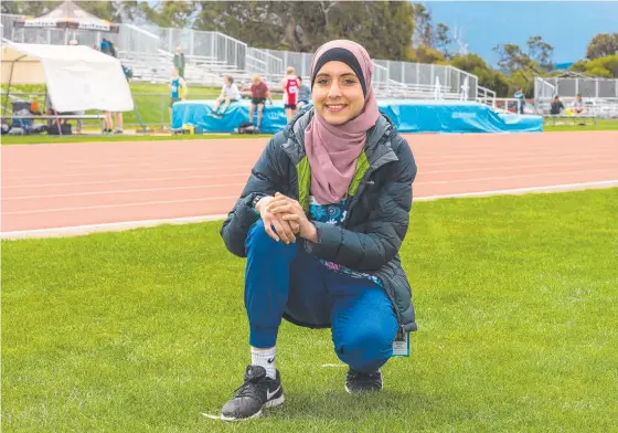  ?? ?? Meriem Daoui has won the Peter Norman Humanitari­an Award, one of the most respected honours in Australian athletics. Picture: Mireille Merlet