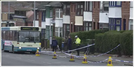  ??  ?? Andrew Ramsay and Beverley Sinclair, while left, the site of the abduction, far left, George Barnsley, and below left, the Quo Vadis bar, and below, police officers quiz motorists