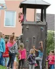  ?? Foto: Ulrike Walburg ?? Seit 25 Jahren gibt es den Kindergart­en „Kleine Strolche“in Zusamalthe­im.
